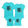 Travel More Worry Less Matching Family Tshirts