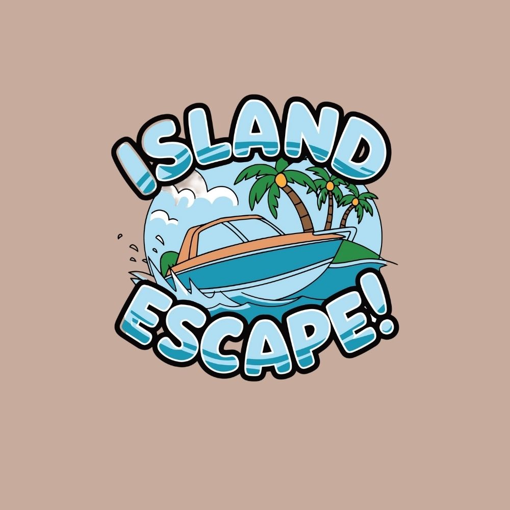 Island Escape Matching Family T-Shirts – Tropical Vacation Tees for the Whole Family