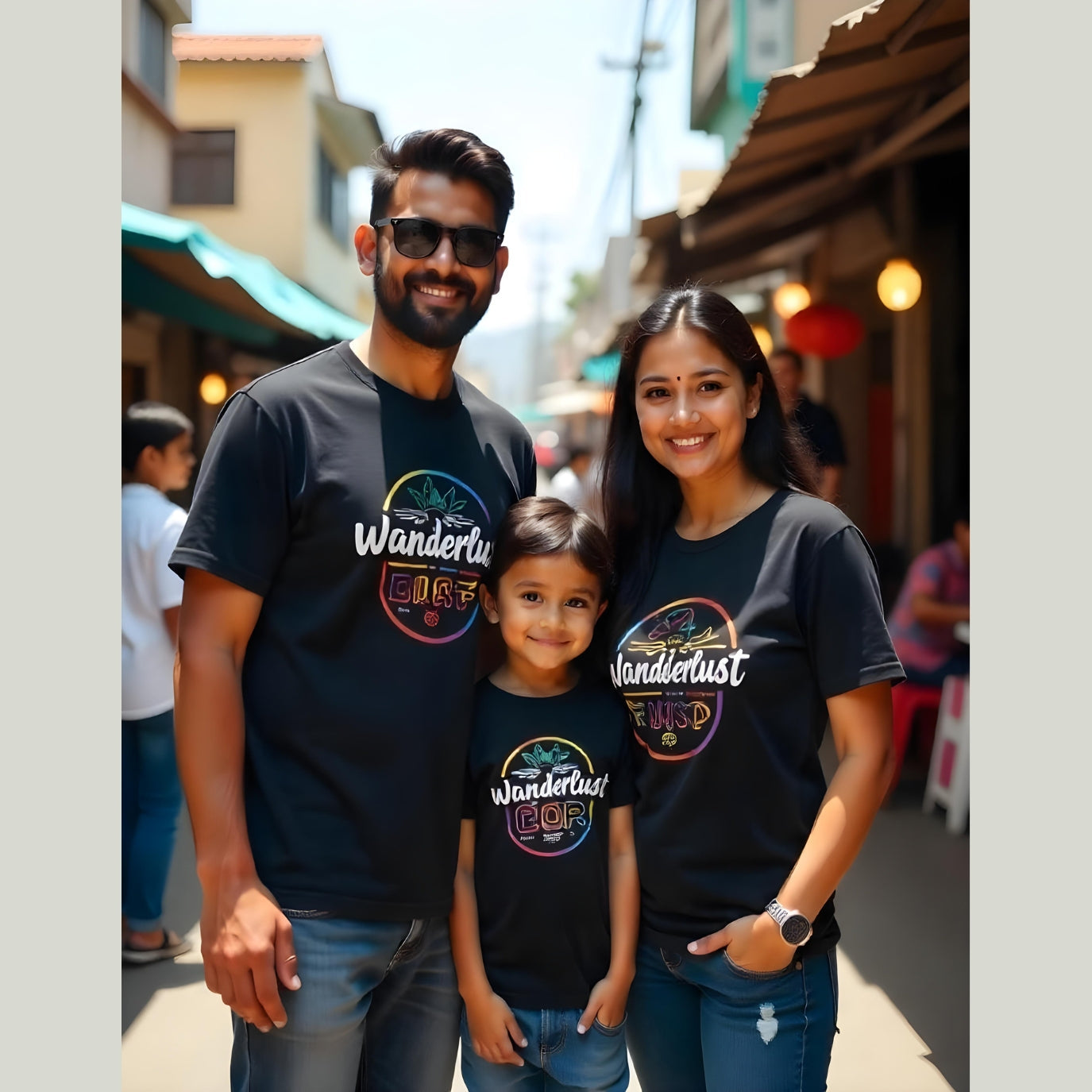 Wanderlust Travel Family Tees