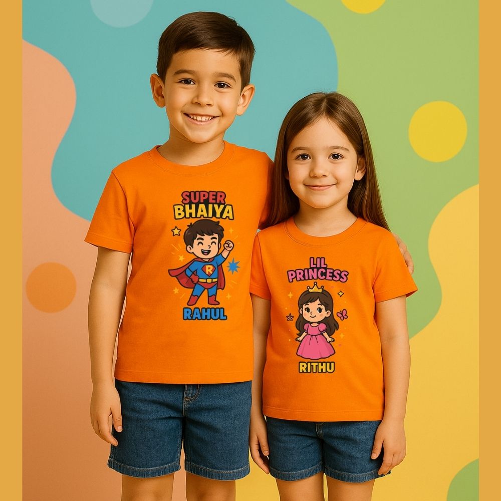 Matching Outfit For Brother And Sister