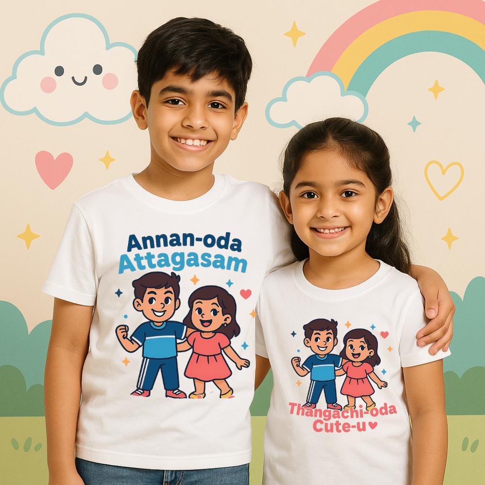 Matching Clothes Brother And Sister