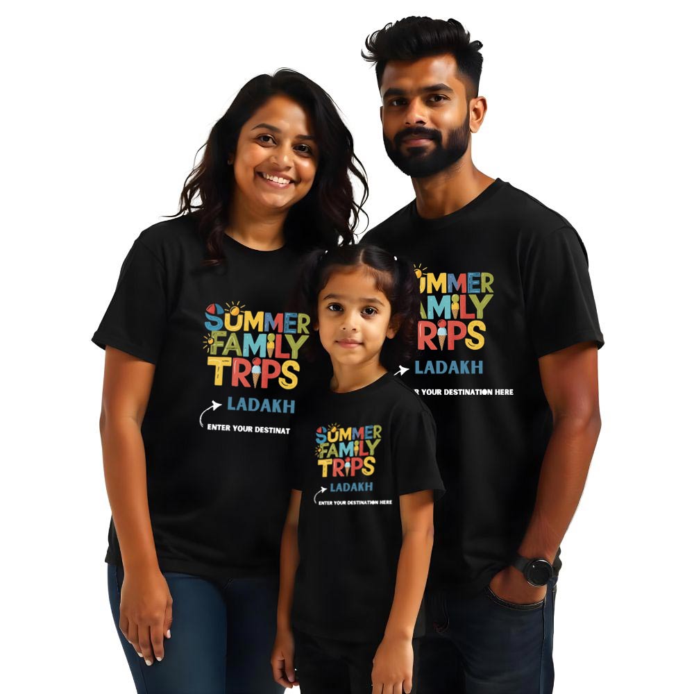 Summer Family Trips Matching Family TSHIRTS