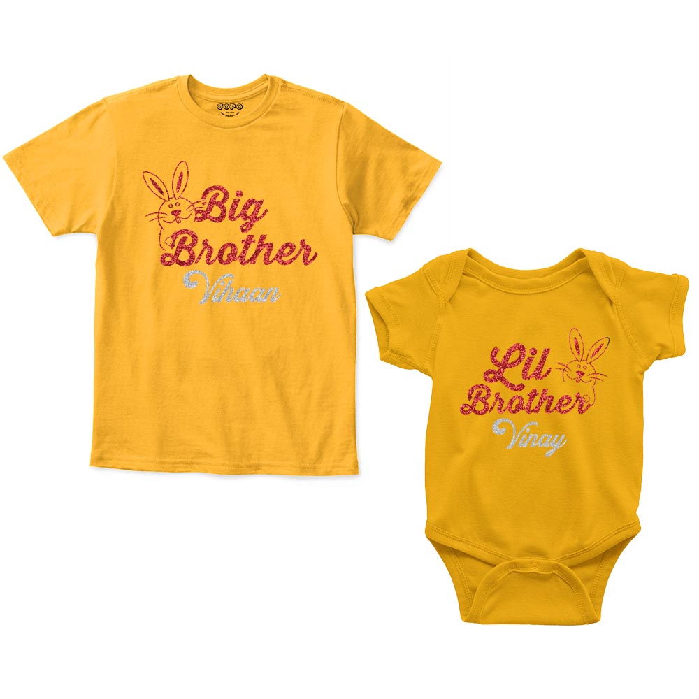 Big Brother Little Brother Customised Tshirts