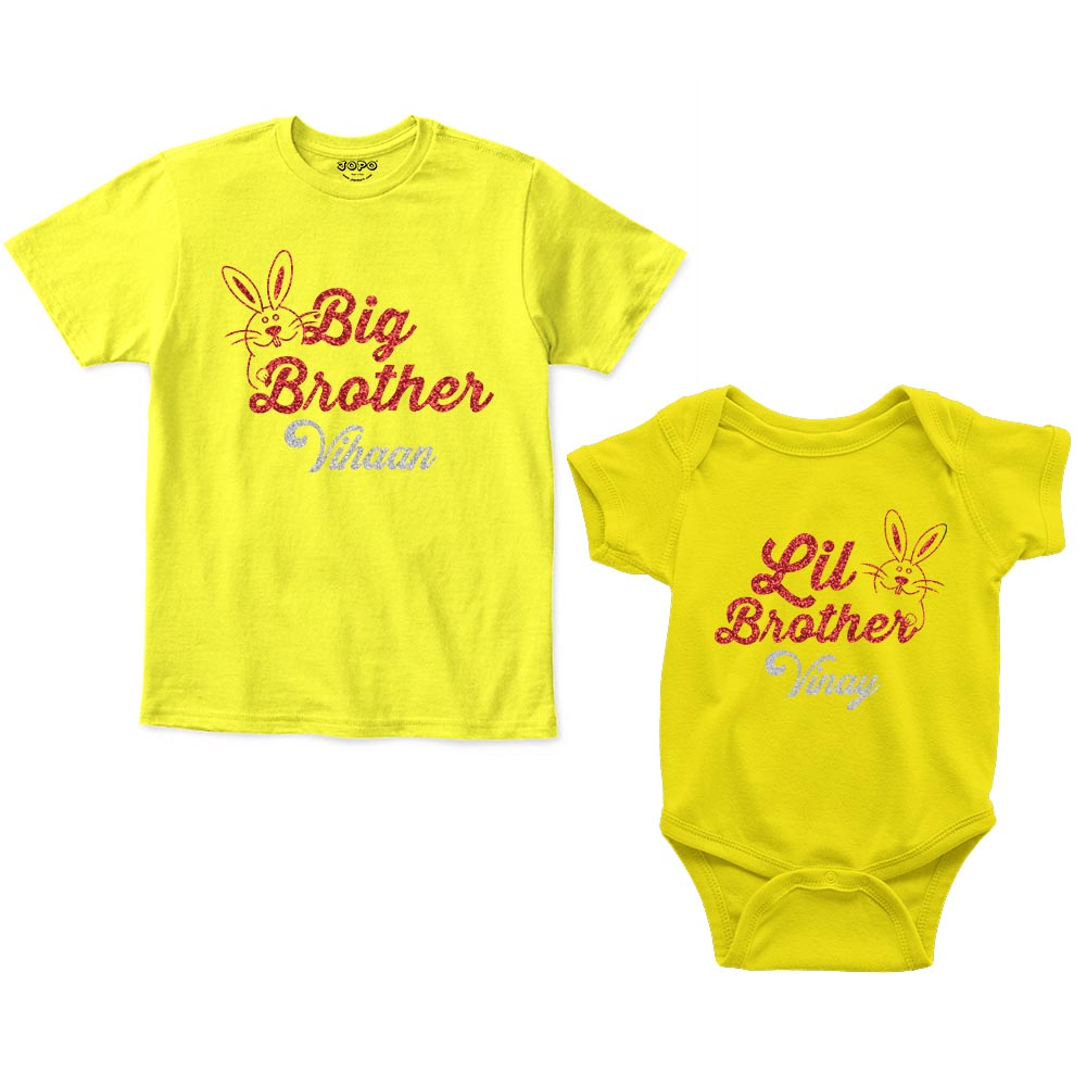 Big Brother Little Brother Customised Tshirts