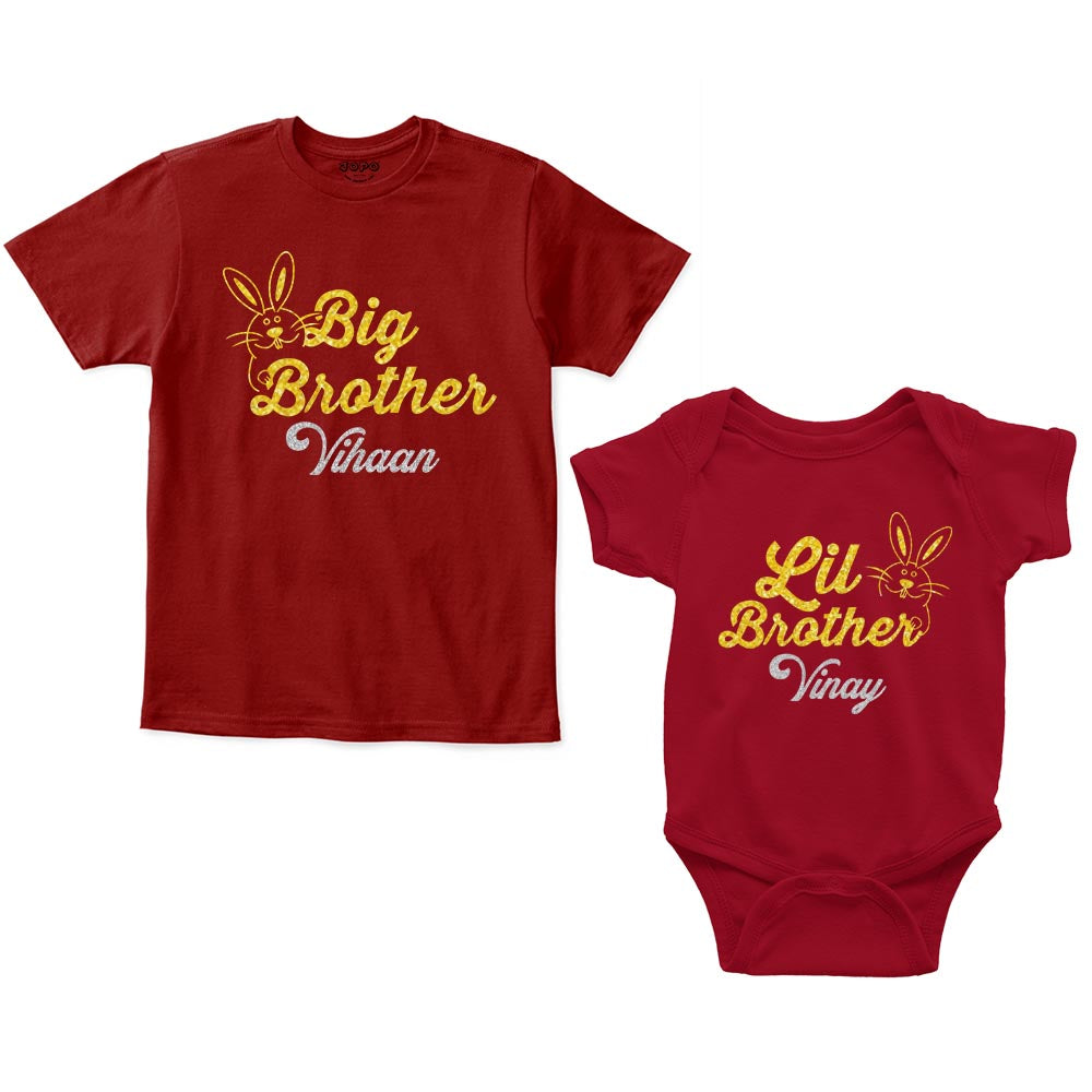 Big Brother Little Brother Customised Tshirts