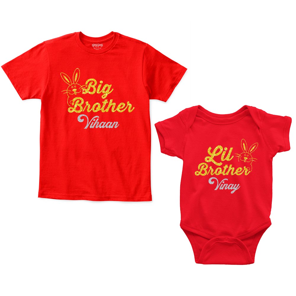 Big Brother Little Brother Customised Tshirts