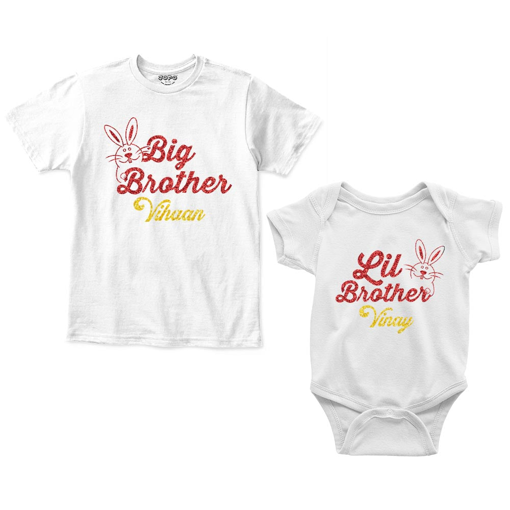 Big Brother Little Brother Customised Tshirts