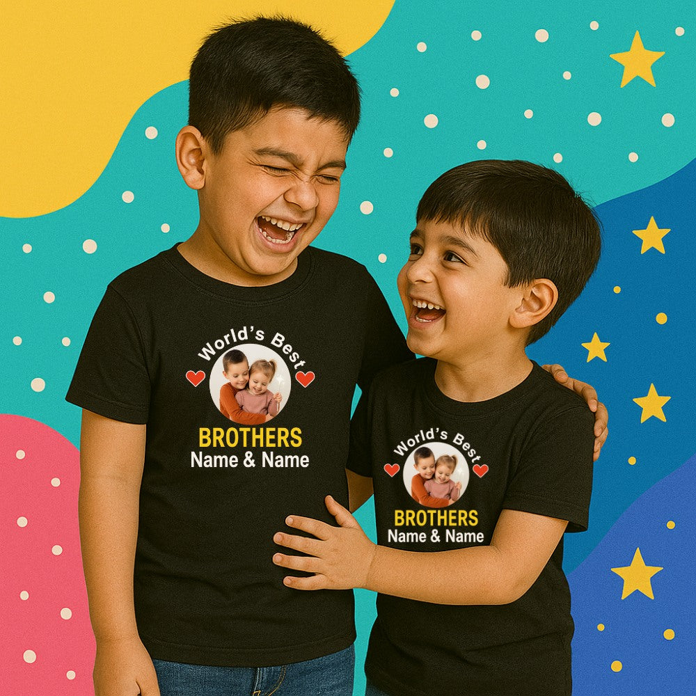 Rakhi 2025 Special: Matching Tees for Your Little Super Bros