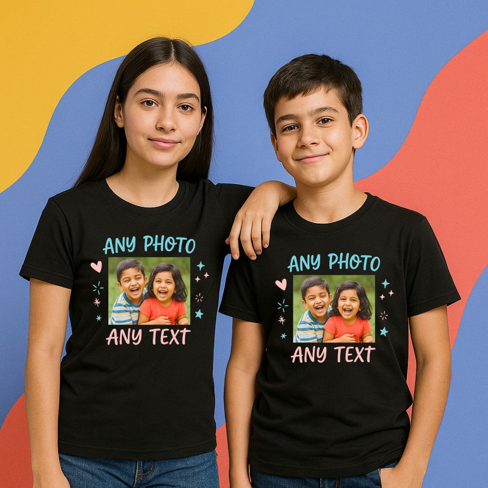 Raksha Bandhan Gift for Kids - Twinning Love with this Custom Brother and Sister Tees