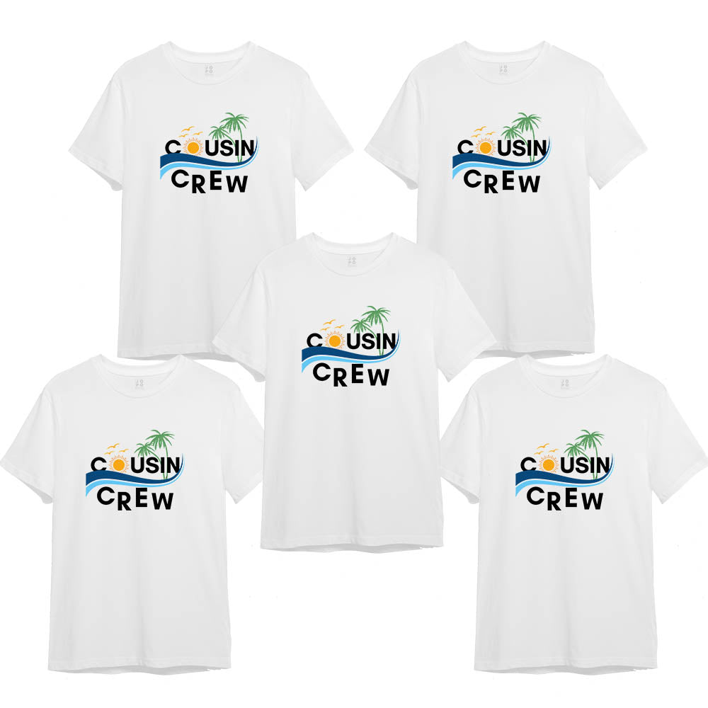 Cousin Crew Family Vacation Group Tshirts