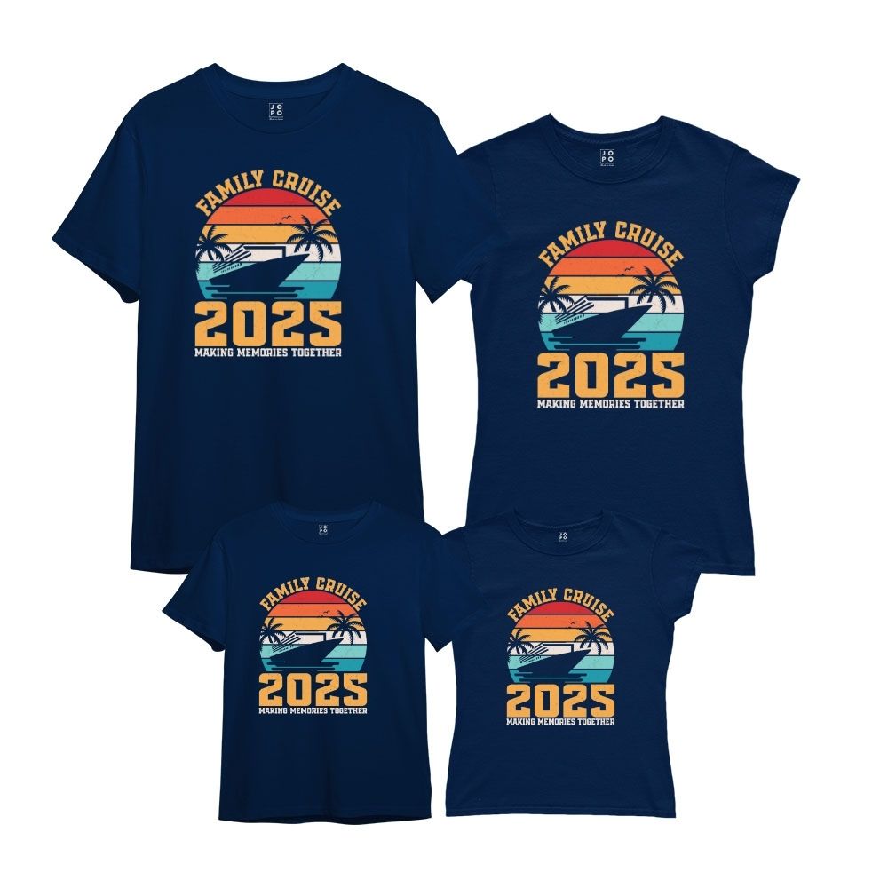 Family Cruise 2025 Vacation Tshirts