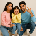 Cool Breeze - Twinning Family Sweatshirts - Color Pop Series