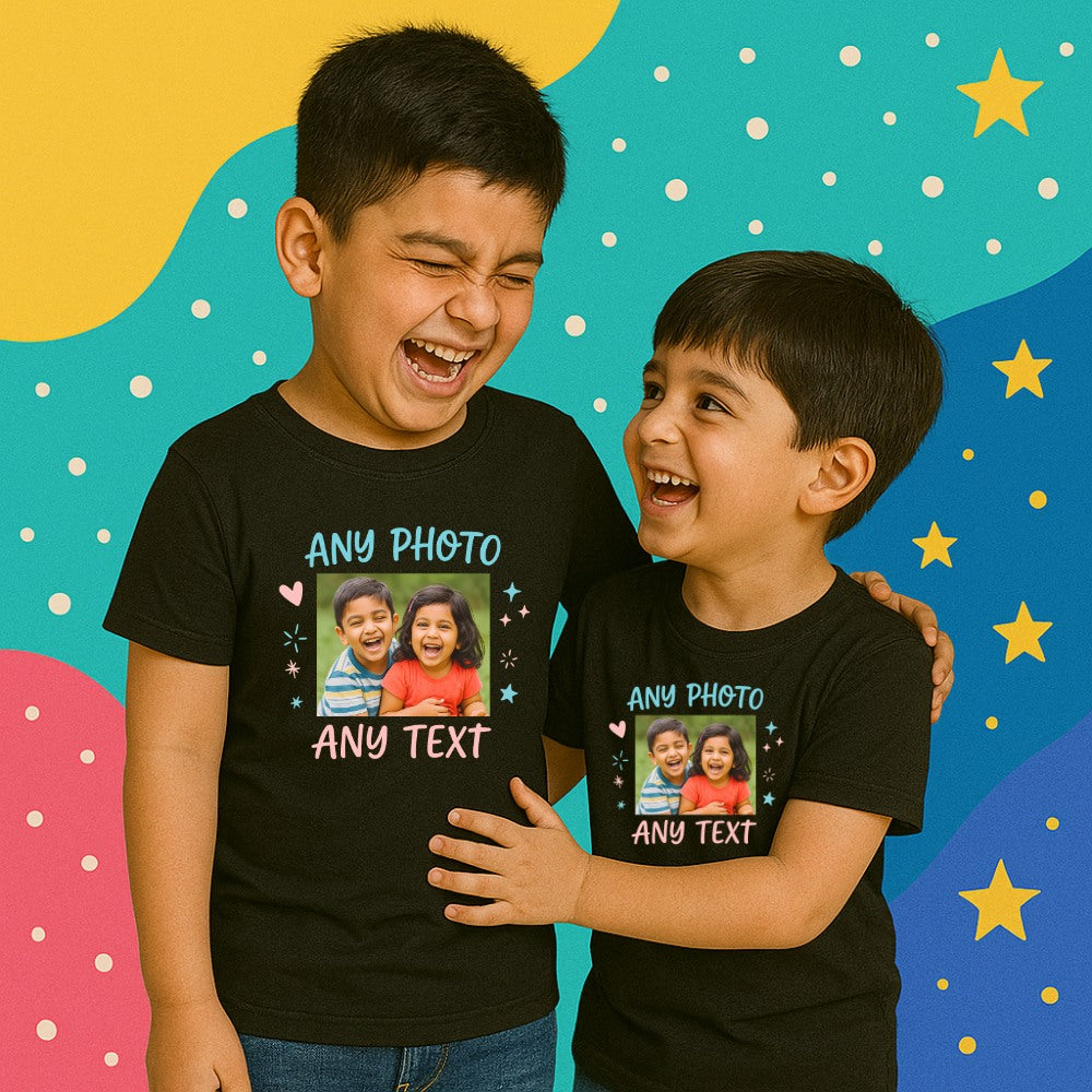 Twinning Love this Raksha Bandhan with Custom Brother Tees Gift for Kids