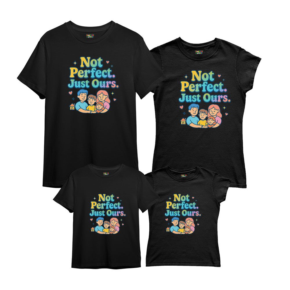 Real Love. Real Family. Matching Tees - Matching Imperfection Tees
