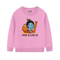 Janmashtami Special: Butter Mischief Pink Sweatshirt