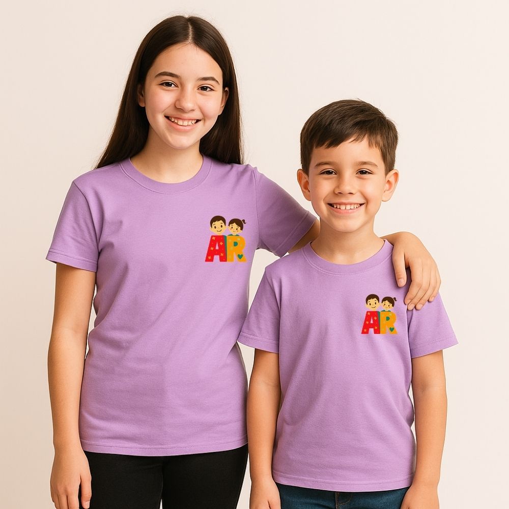 Tiny Humans Big Letters Tees – Rakshabandhan Gift for Siblings 2025