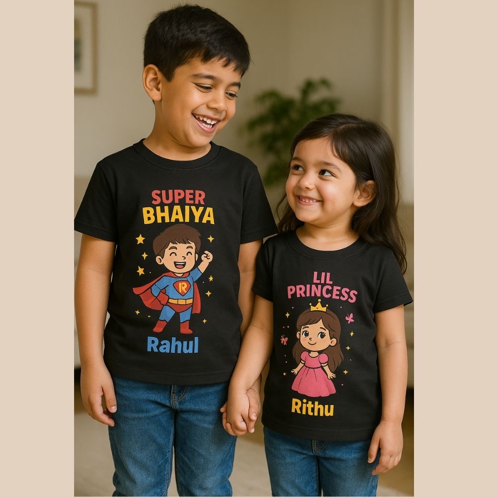 Matching Outfit For Brother And Sister