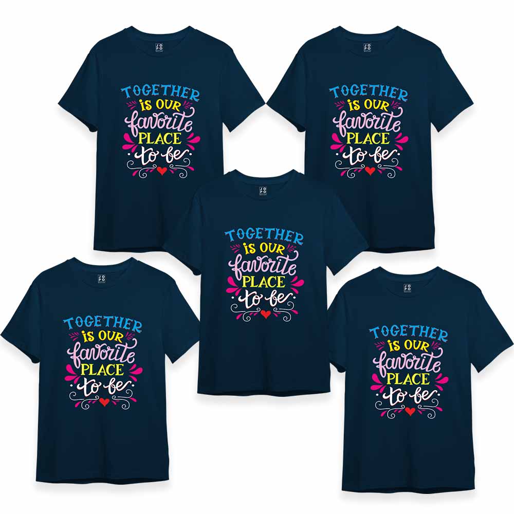 Together Favorite Place - Vacation Group T shirts