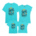Wild at Heart Matching Family Tshirts