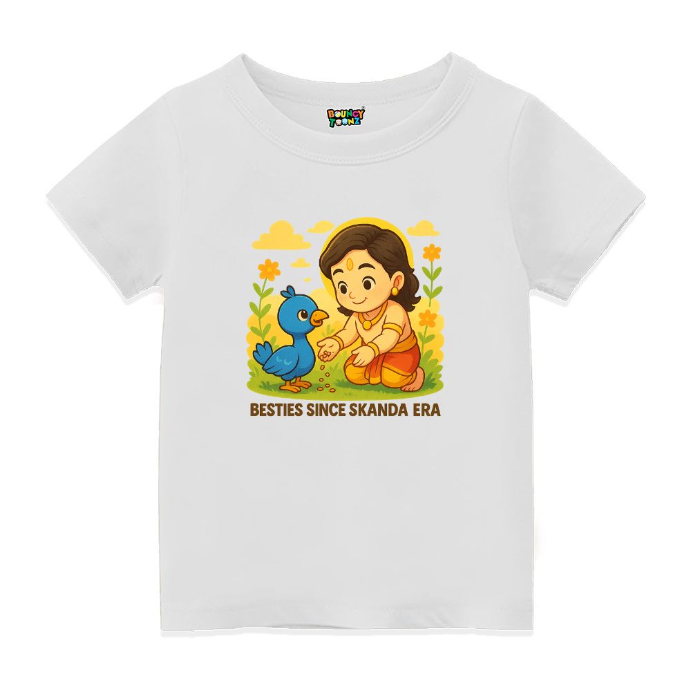 Lord Balamurugan Tee - Murugan Magic for Mini Devotees