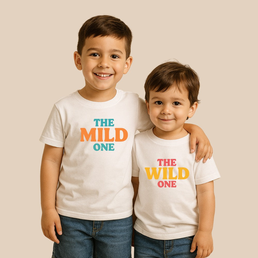 The Mild One & The Wild One – Matching Clothes For Brother And Sister