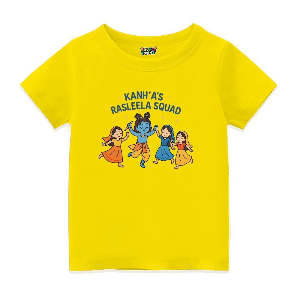 Rasleela Celebration Tee for Kids – Dance with Kanha