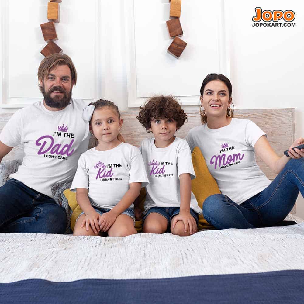 Rule Maker Mom Rule Breaker Kids Dad Don't Care Family