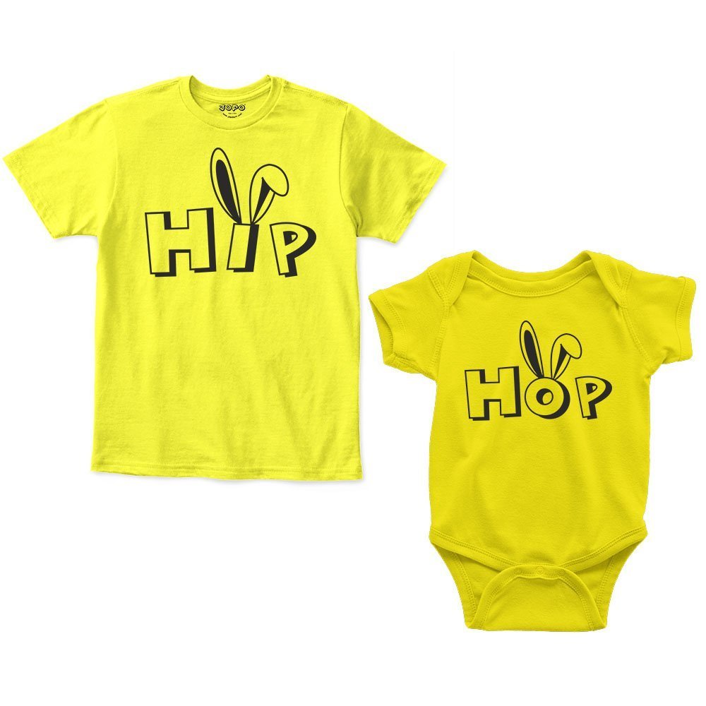 Hip Hop Sibling Romper With Tshirt