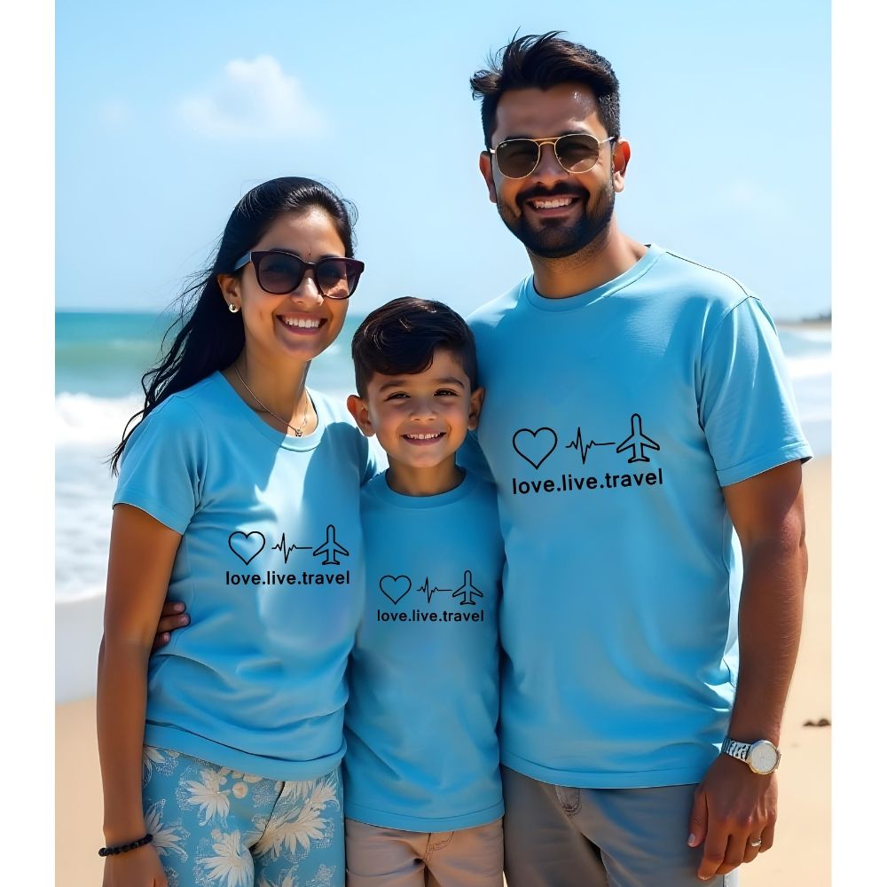 Love Live Travel Family Vacation Tshirts