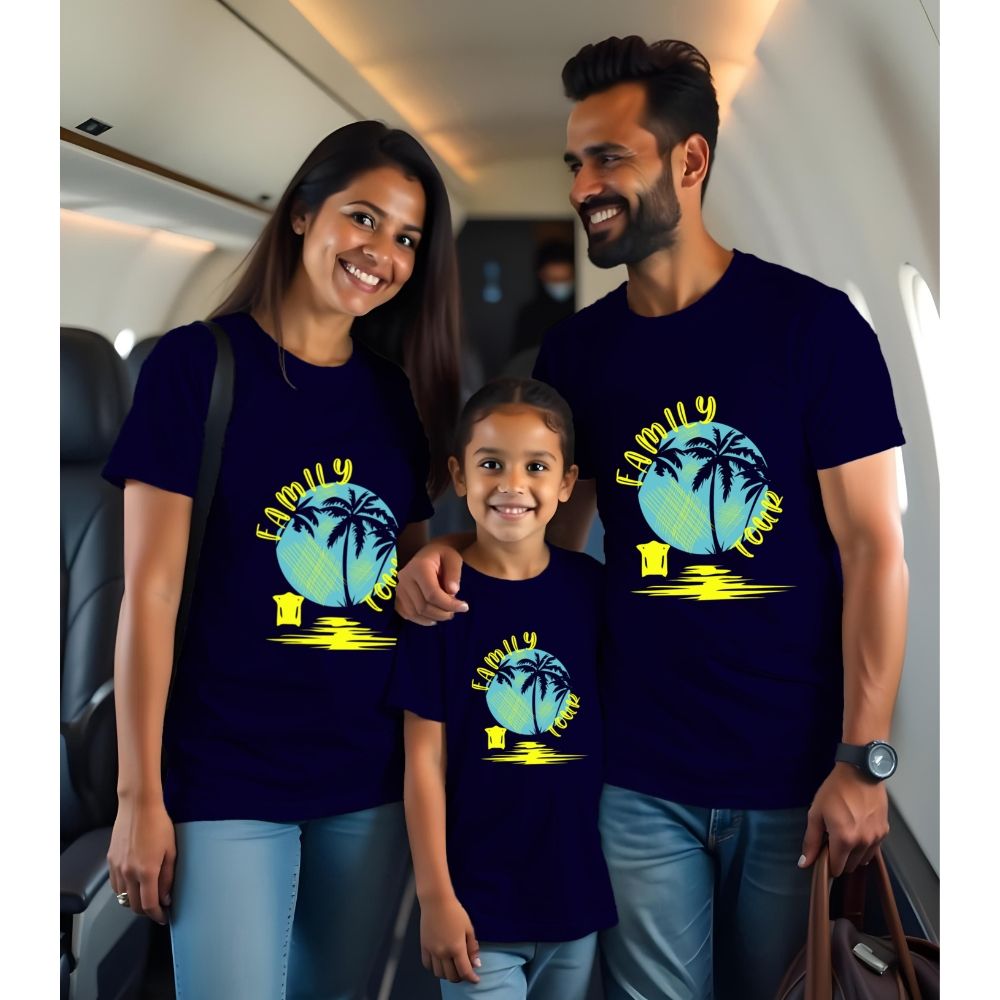 Family Vacation Matching Tshirts for Family Outings and Photoshoots