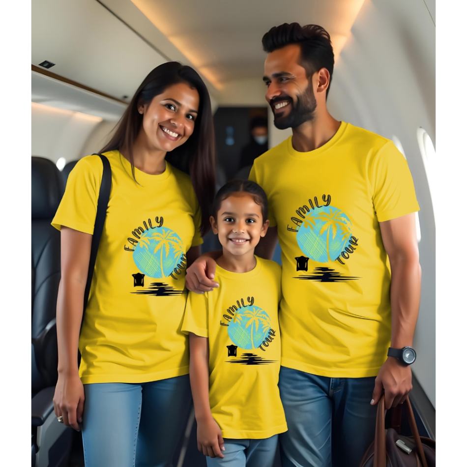 Family Vacation Matching Tshirts for Family Outings and Photoshoots