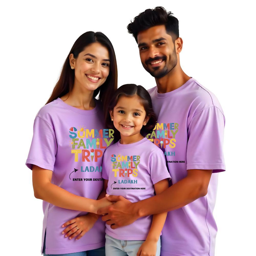 Summer Family Trips Matching Family TSHIRTS