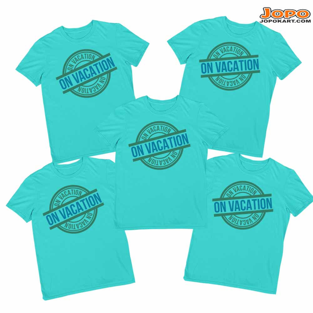 On Vacation - Group T shirts
