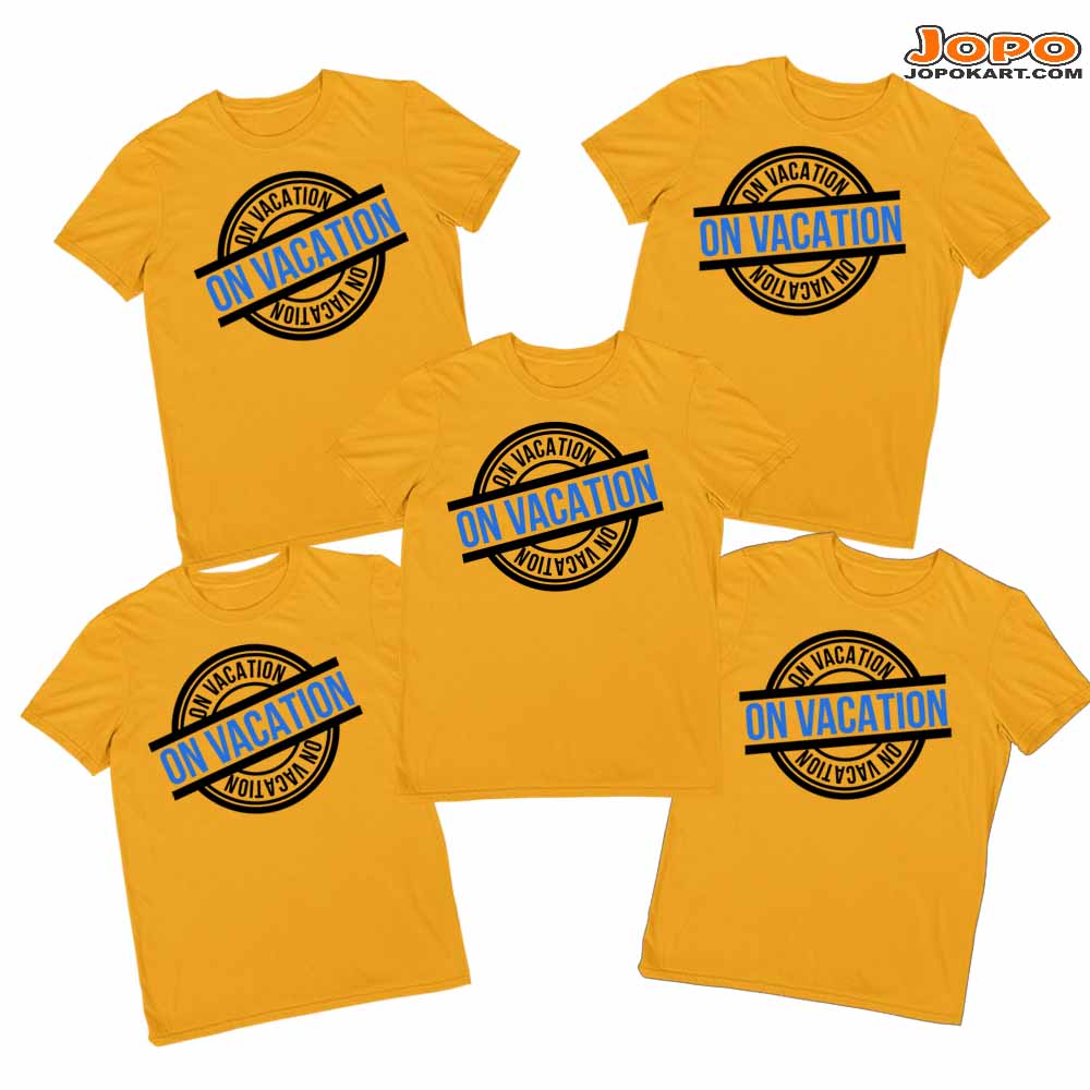 On Vacation - Group T shirts