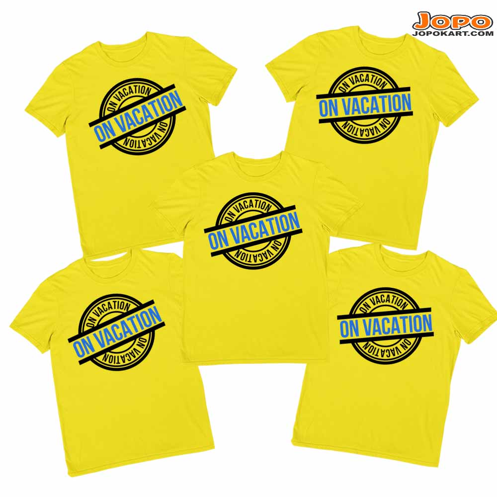 On Vacation - Group T shirts