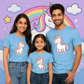 Whimsical Wonders - Pastel Unicorn Vibes Matching Family Set