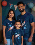 Space Theme Family Tshirts for Space Theme Birthay Party